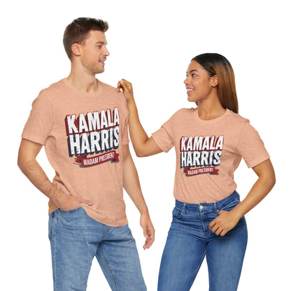 Kamala Harris Madam President T-Shirt, Politics, Vote, Election, Democrat