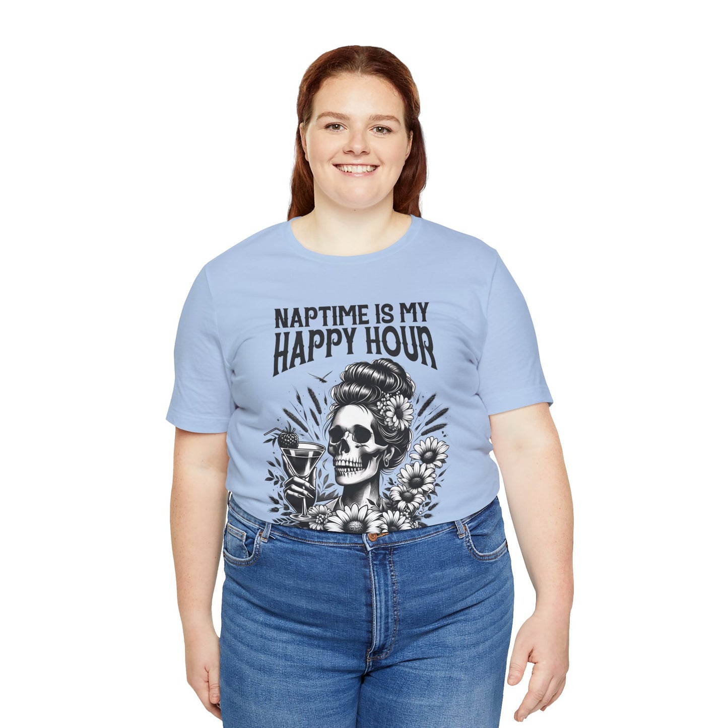 Naptime Is My Happy Hour T-Shirt, Mom, Funny, Mama T-Shirt