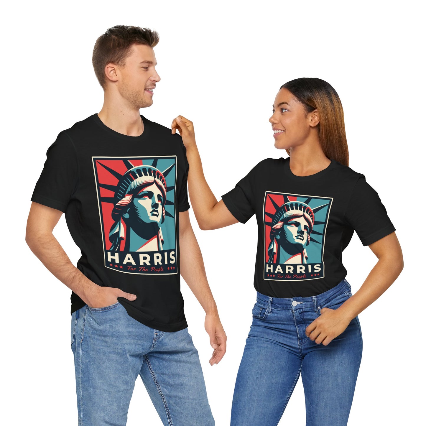 Harris For The People T-Shirt, Politics, Vote, Election, Democrat