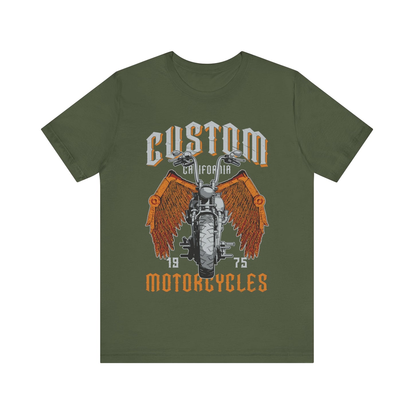 California Custom Motorcycles T-Shirt, California, Motorcycle, Bikers T-Shirt