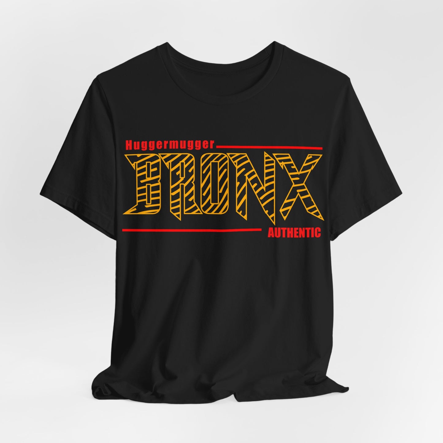 Bronx By Huggermugger T-Shirt, Typography T-Shirt, Huggermugger, Bronx T-Shirt