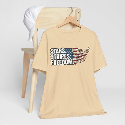 Stars, Stripes, Freedom T-Shirt, Politics, Vote, Election, Democrat