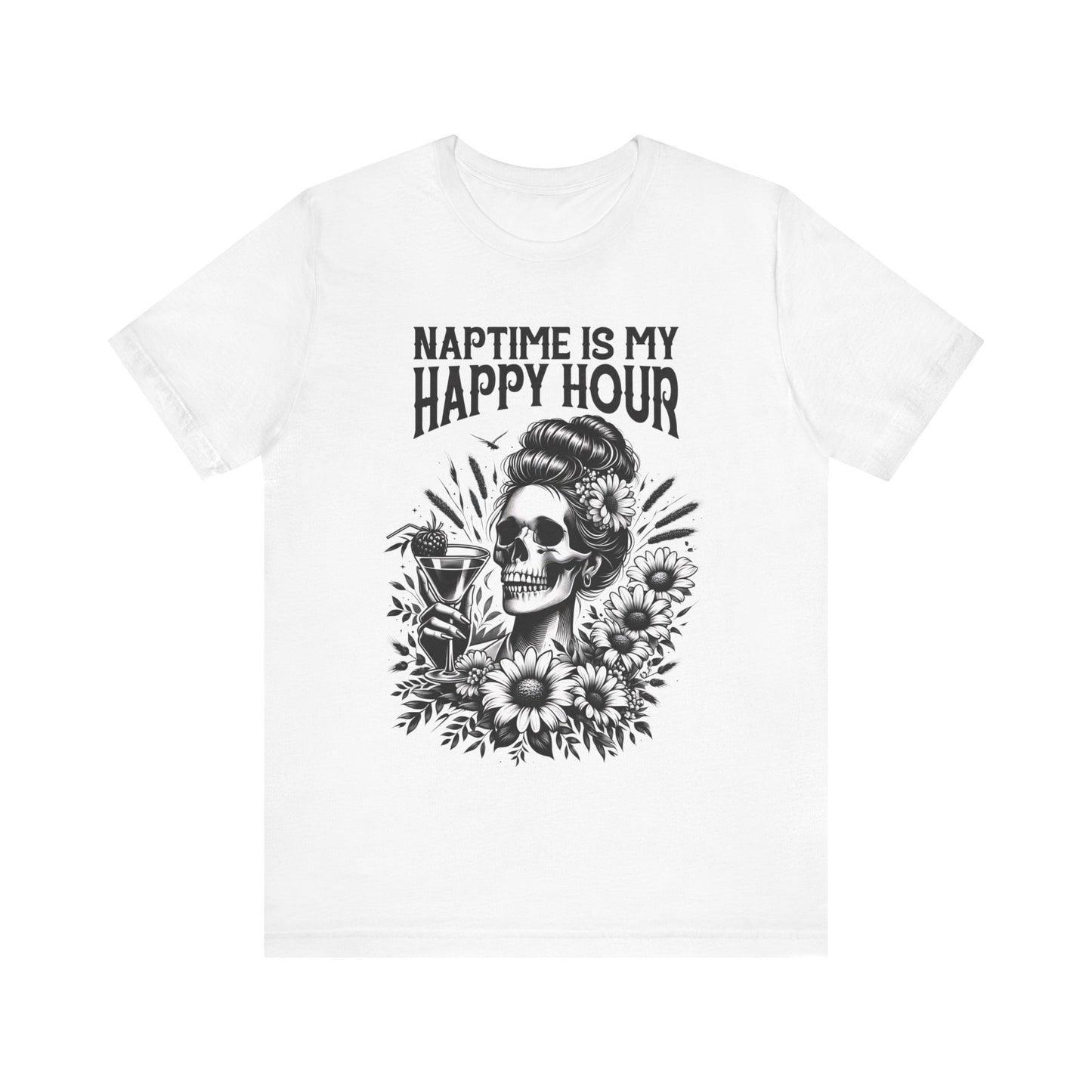 Naptime Is My Happy Hour T-Shirt, Mom, Funny, Mama T-Shirt