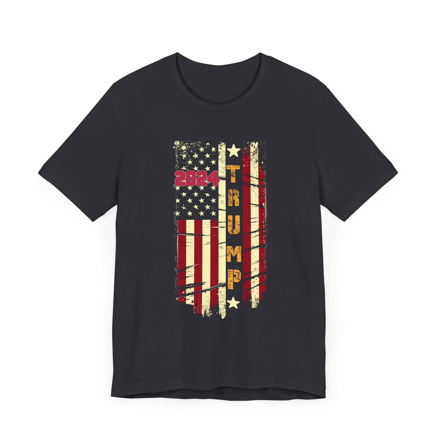 Trump 2024 Flag T-Shirt, Politics, Vote, Election, Republican