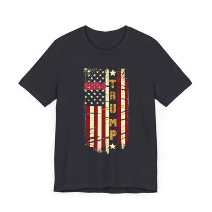 Trump 2024 Flag T-Shirt, Politics, Vote, Election, Republican