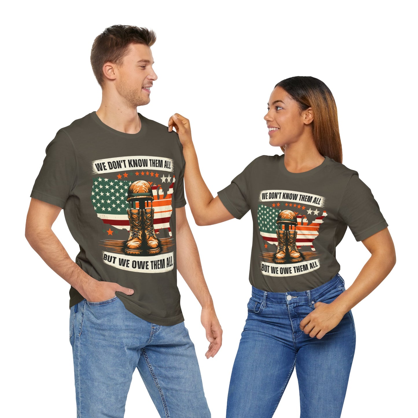 Army We Don't Know Them All T-Shirt, Army, Military T-Shirt