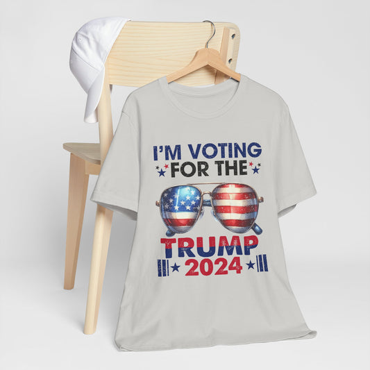 I'm Voting For The Trump 2024 T-Shirt, Politics, Vote, Election, Republican