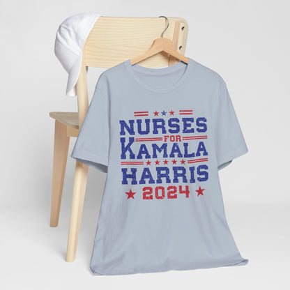 Nurses For Kamala Harris 2024 T-Shirt, Politics, Vote, Election, Democrat