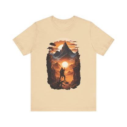 Adventure Hiking T-Shirt,  Hiking Design 01, Outdoors, Mountain Hike T-Shirt